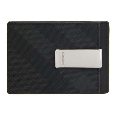 burberry london money clip|burberry cardholder clearance.